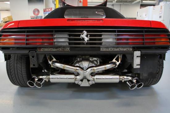 Ferrari 348 supersport x pipe install 1